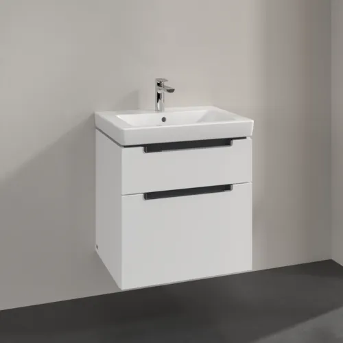 VILLEROY BOCH Subway 2.0 Vanity unit, 2 výsuvy, 587 x 590 x 454 mm, bílá matná #A90910MS, obrázek 2