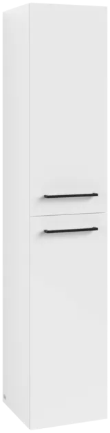 VILLEROY BOCH Vysoká skříňka Avento, 2 dveře, 346 x 1760 x 404 mm, lesklá bílá #A89411VE
