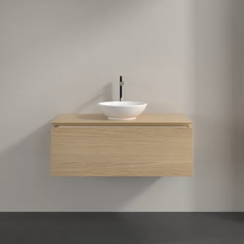 VILLEROY BOCH Legato toaletní skříňka, 1 zásuvka, 1000 x 380 x 500 mm, severský dub / severský dub #B57100VJ, obrázek 3