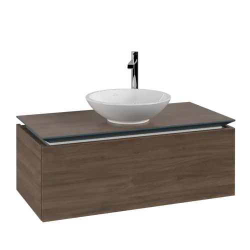 VILLEROY BOCH Legato toaletní skříňka, 1 zásuvka, 1000 x 380 x 500 mm, Arizona Oak / Arizona Oak #B57100VH