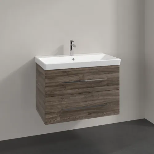 VILLEROY BOCH Avento toaletní skříňka, 2 výsuvy, 776 x 514 x 484 mm, dub kamenný #A89100RK, obrázek 3