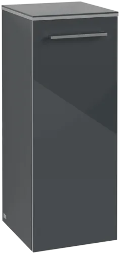 VILLEROY BOCH Boční skříňka Avento, 1 dveře, 350 x 890 x 405 mm, Crystal Grey #A89501B1