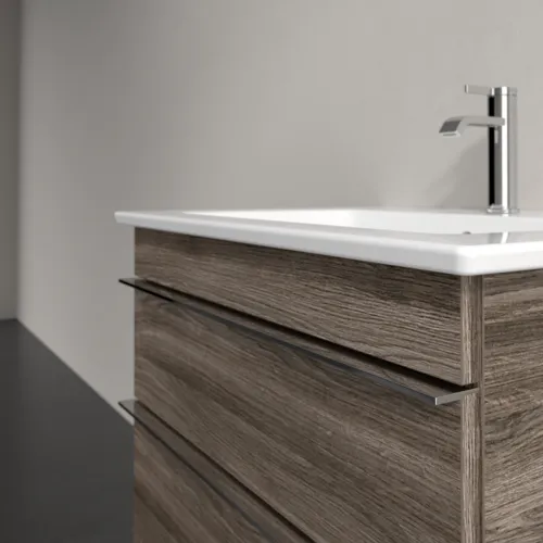 VILLEROY BOCH Venticello toaletní skříňka, 2 výsuvy, 603 x 590 x 502 mm, Kamenný dub / Kamenný dub #A92401RK, obrázek 5