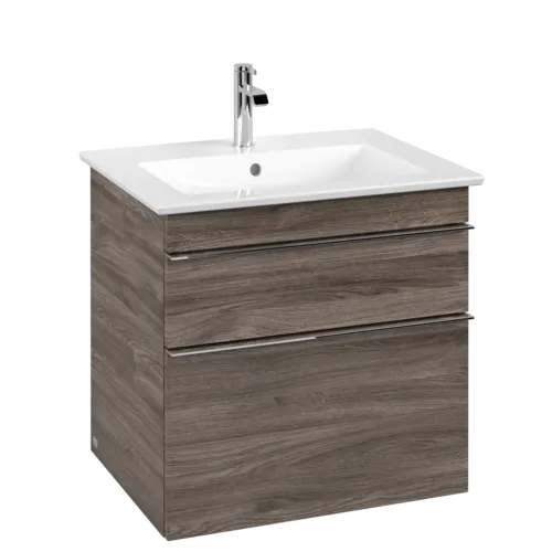 VILLEROY BOCH Venticello toaletní skříňka, 2 výsuvy, 603 x 590 x 502 mm, Kamenný dub / Kamenný dub #A92401RK