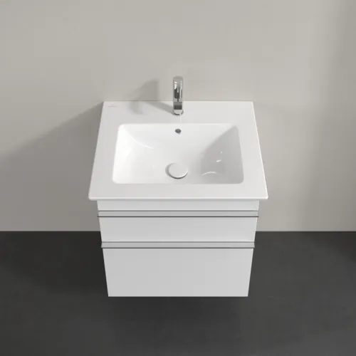 VILLEROY BOCH Venticello toaletní skříňka, 2 výsuvy, 553 x 590 x 502 mm, bílá matná / bílá matná #A92301MS, obrázek 4