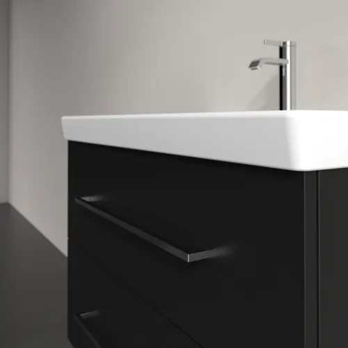 VILLEROY BOCH Avento toaletní skříňka, 2 výsuvy, 776 x 514 x 484 mm, Volcano Black #A89100VL, obrázek 5