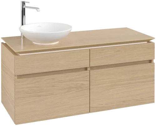 VILLEROY BOCH Legato toaletní skříňka, 4 výsuvy, 1200 x 550 x 500 mm, severský dub / severský dub #B58000VJ