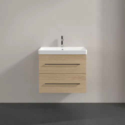 Obrázek V&B Avento umyvadlová skříňka, 626x514x484mm #A89000VJ - dub severský