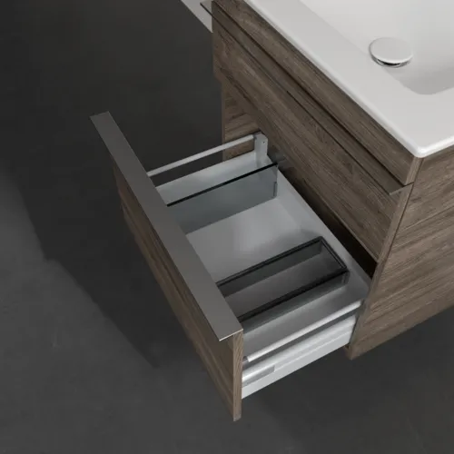 VILLEROY BOCH Venticello toaletní skříňka, 2 výsuvy, 553 x 590 x 502 mm, Kamenný dub / Kamenný dub #A92301RK, obrázek 6