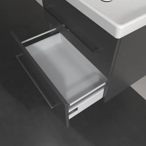 VILLEROY BOCH Avento toaletní skříňka, 2 výsuvy, 626 x 514 x 484 mm, grafitová barva #A89000VR, obrázek 6