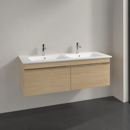 VILLEROY BOCH Toaletní skříňka Venticello, 2 výsuvy, 1253 x 420 x 502 mm, severský dub / severský dub #A93901VJ, obrázek 2