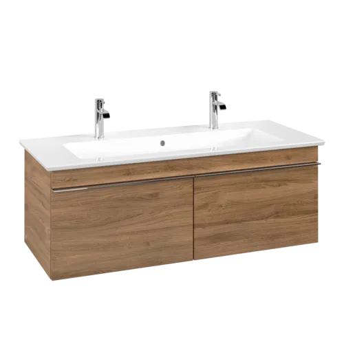 VILLEROY BOCH Toaletní skříňka Venticello, 2 výsuvy, 1153 x 420 x 502 mm, dub Kansas / dub Kansas #A93801RH