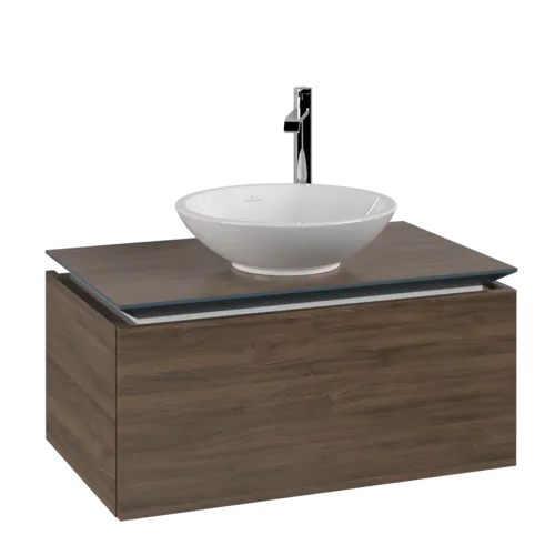 VILLEROY BOCH Legato toaletní skříňka, 1 zásuvka, 800 x 380 x 500 mm, Arizona Oak / Arizona Oak #B56900VH
