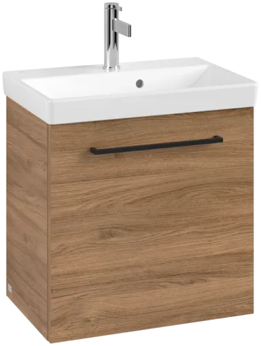 VILLEROY BOCH Avento toaletní skříňka, 1 dvířka, 526 x 514 x 384 mm, dub Kansas #A88811RH
