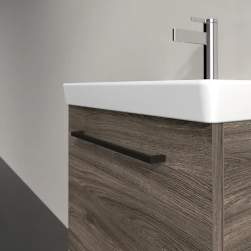 VILLEROY BOCH Avento toaletní skříňka, 1 dvířka, 526 x 514 x 384 mm, Kamenný dub #A88811RK, obrázek 5