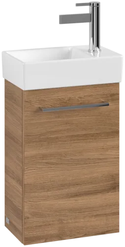 VILLEROY BOCH Avento toaletní skříňka, 1 dvířka, 340 x 514 x 234 mm, dub Kansas #A87600RH