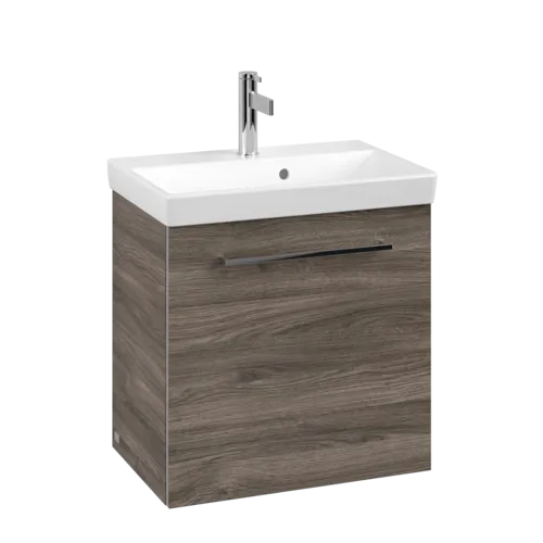 VILLEROY BOCH Avento toaletní skříňka, 1 dvířka, 526 x 514 x 384 mm, Kamenný dub #A88800RK