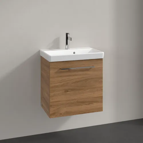 VILLEROY BOCH Avento toaletní skříňka, 1 dvířka, 526 x 514 x 384 mm, dub Kansas #A88800RH, obrázek 6