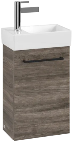 VILLEROY BOCH Avento toaletní skříňka, 1 dvířka, 340 x 514 x 234 mm, dub kamenný #A87611RK