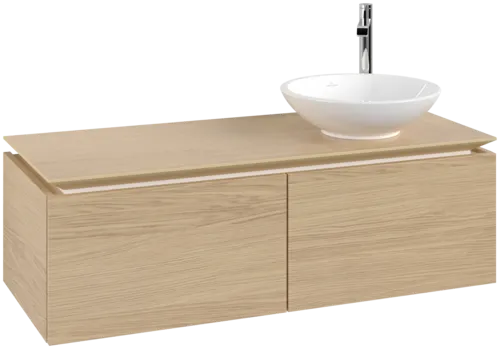 VILLEROY BOCH Legato toaletní skříňka, 2 výsuvy, 1200 x 380 x 500 mm, severský dub / severský dub #B58100VJ