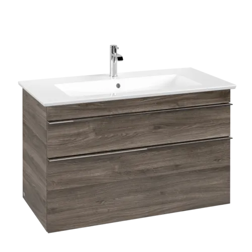 VILLEROY BOCH Toaletní skříňka Venticello, 2 výsuvy, 953 x 590 x 502 mm, Kamenný dub / Kamenný dub #A92601RK