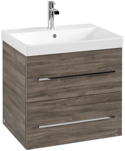 VILLEROY BOCH Avento toaletní skříňka, 2 výsuvy, 576 x 514 x 484 mm, dub kamenný #A88900RK
