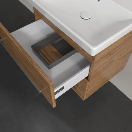 VILLEROY BOCH Avento toaletní skříňka, 2 výsuvy, 576 x 514 x 484 mm, dub Kansas #A88900RH, obrázek 14