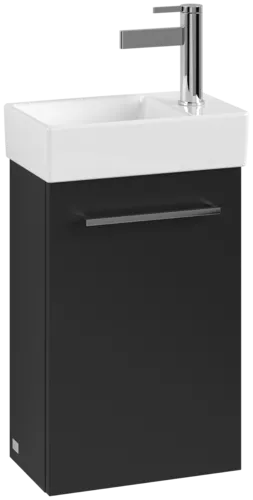 VILLEROY BOCH Avento toaletní skříňka, 1 dveře, 340 x 514 x 234 mm, Volcano Black #A87600VL