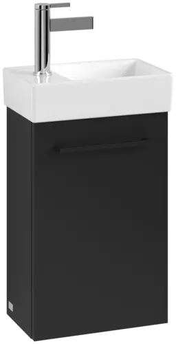 VILLEROY BOCH Avento toaletní skříňka, 1 dveře, 340 x 514 x 234 mm, Volcano Black #A87611VL
