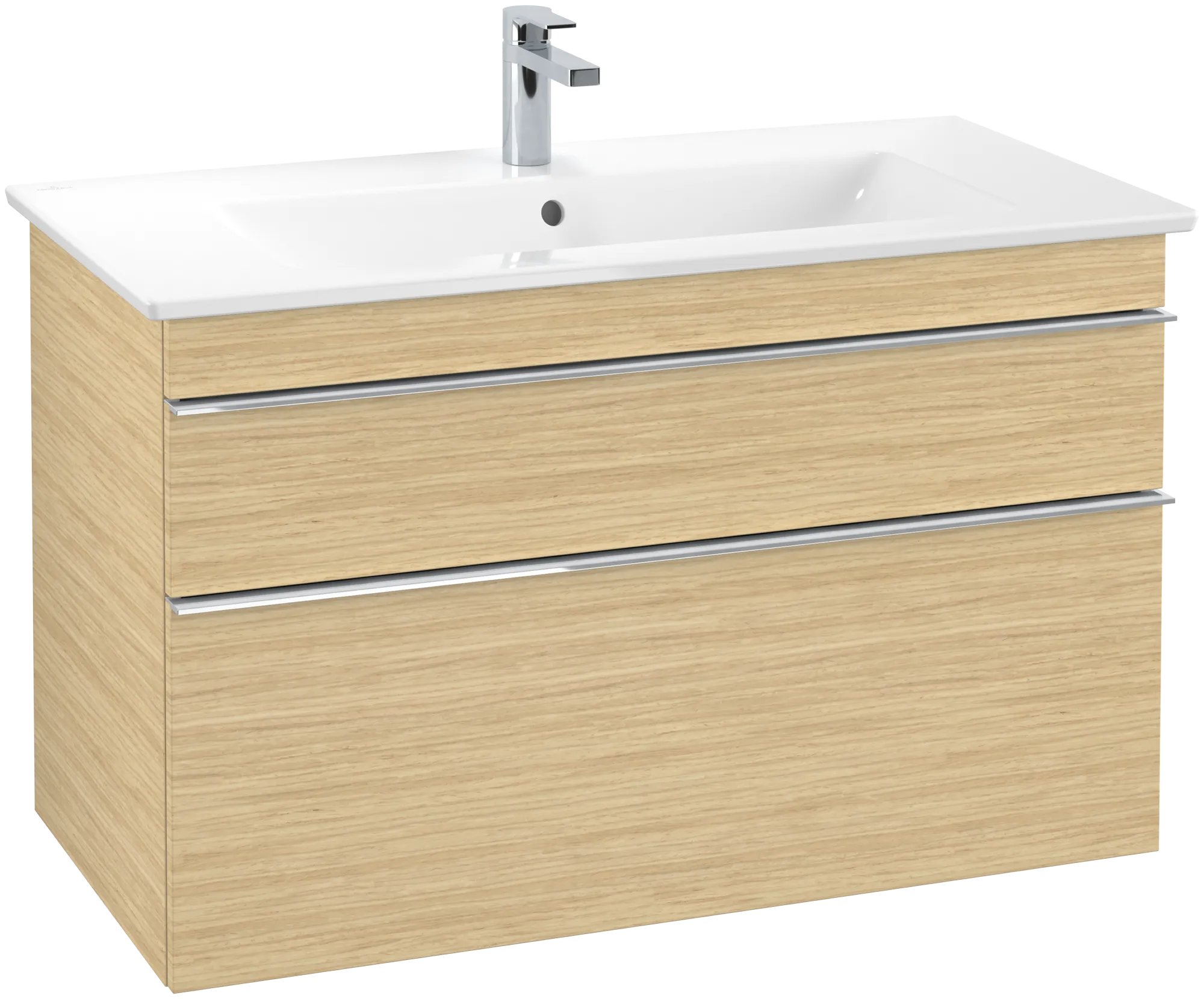 VILLEROY BOCH Toaletní skříňka Venticello, 2 výsuvy, 953 x 590 x 502 mm, severský dub / severský dub #A92601VJ
