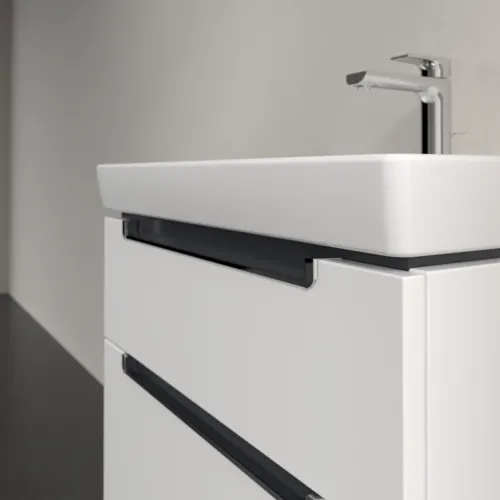 VILLEROY BOCH Subway 2.0 Vanity unit, 2 výsuvy, 637 x 590 x 454 mm, bílá matná #A91010MS, obrázek 5