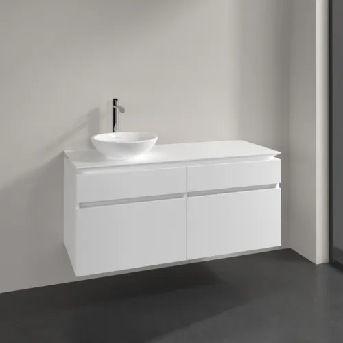 VILLEROY BOCH Legato toaletní skříňka, 4 výsuvy, 1200 x 550 x 500 mm, bílá matná / bílá matná #B58000MS, obrázek 2