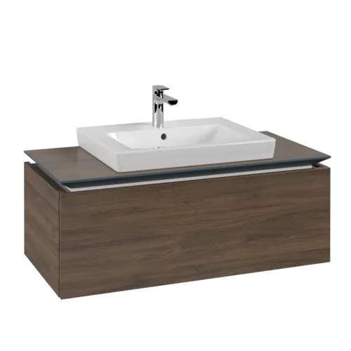 VILLEROY BOCH Legato toaletní skříňka, 1 zásuvka, 1000 x 380 x 500 mm, Arizona Oak / Arizona Oak #B68000VH