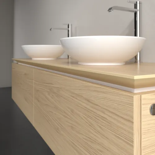 VILLEROY BOCH Legato toaletní skříňka, 2 výsuvy, 1600 x 380 x 500 mm, severský dub / severský dub #B59900VJ, obrázek 5