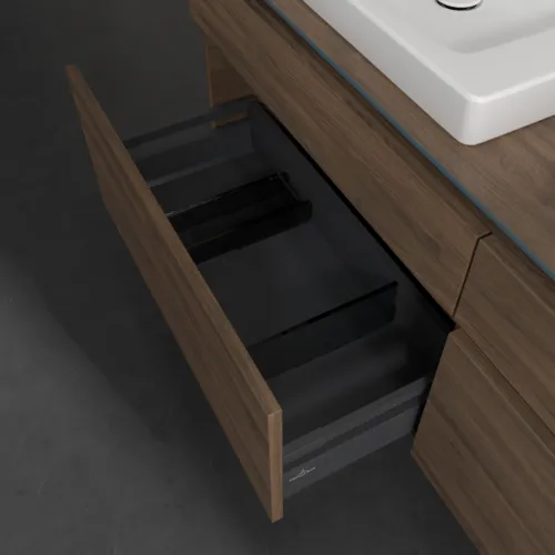 VILLEROY BOCH Legato toaletní skříňka, s osvětlením, 4 výsuvy, 1600 x 550 x 500 mm, Arizona Oak / Arizona Oak #B693L0VH, obrázek 5