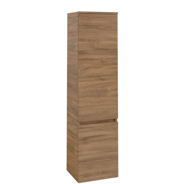 VILLEROY BOCH Vysoká skříň Legato, 2 dveře, 400 x 1550 x 350 mm, dub Kansas / dub Kansas #B73000RH