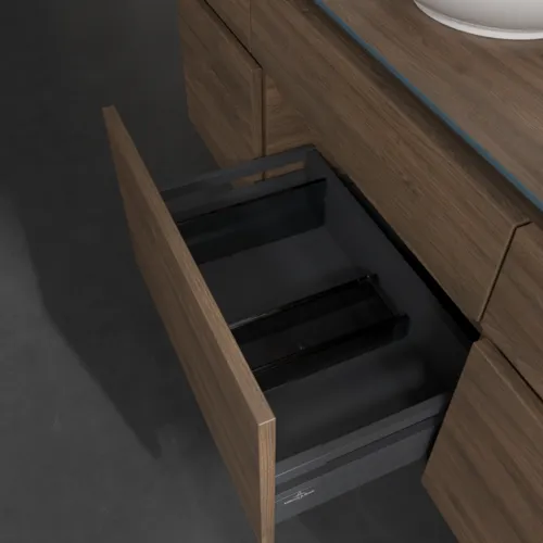 VILLEROY BOCH Legato toaletní skříňka, s osvětlením, 5 výsuvů, 1400 x 550 x 500 mm, Arizona Oak / Arizona Oak #B586L0VH, obrázek 6
