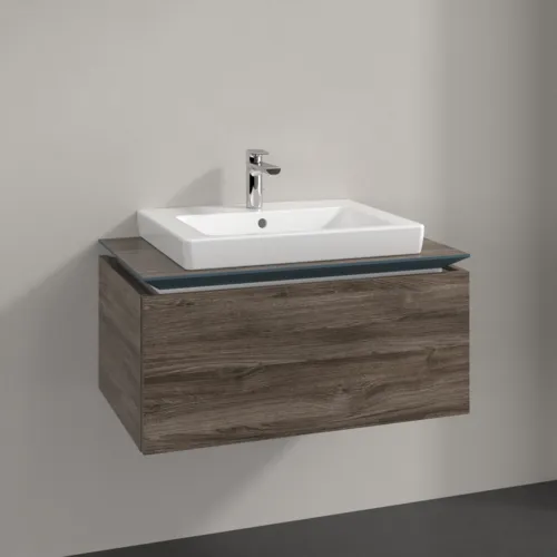 VILLEROY BOCH Legato toaletní skříňka, 1 zásuvka, 800 x 380 x 500 mm, Kamenný dub / Kamenný dub #B67800RK, obrázek 2