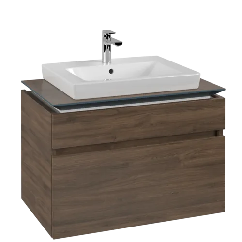 VILLEROY BOCH Legato toaletní skříňka, 2 výsuvy, 800 x 550 x 500 mm, Arizona Oak / Arizona Oak #B67900VH