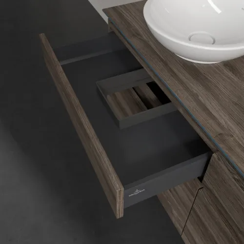 VILLEROY BOCH Legato toaletní skříňka, 4 výsuvy, 1400 x 550 x 500 mm, Kamenný dub / Kamenný dub #B58800RK, obrázek 7