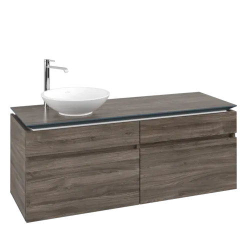 VILLEROY BOCH Legato toaletní skříňka, 4 výsuvy, 1400 x 550 x 500 mm, Kamenný dub / Kamenný dub #B58800RK