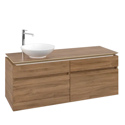 VILLEROY BOCH Legato toaletní skříňka, 4 výsuvy, 1400 x 550 x 500 mm, dub Kansas / dub Kansas #B58800RH