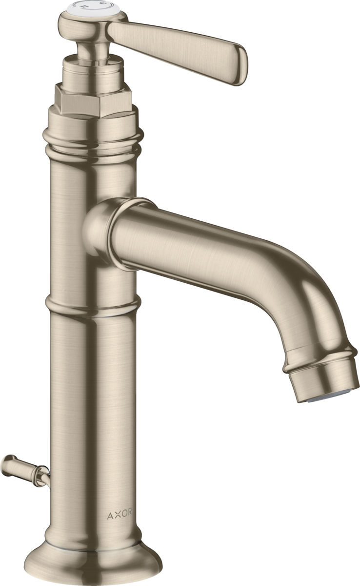 HANSGROHE AXOR Montreux umyvadlová baterie 100 s výpustí #16515820 - kartáčovaný nikl