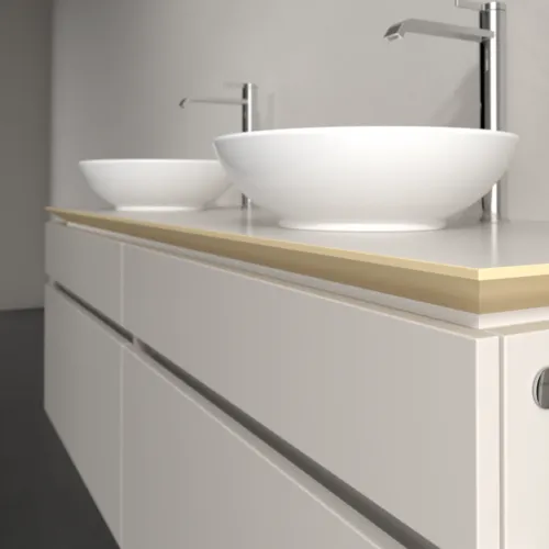 VILLEROY BOCH Legato toaletní skříňka, 4 výsuvy, 1600 x 550 x 500 mm, Soft Grey / Soft Grey #B60000VK, obrázek 5