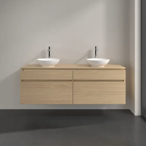 VILLEROY BOCH Legato toaletní skříňka, 4 výsuvy, 1600 x 550 x 500 mm, severský dub / severský dub #B60000VJ, obrázek 3