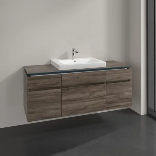 VILLEROY BOCH Legato toaletní skříňka, 5 výsuvů, 1400 x 550 x 500 mm, Kamenný dub / Kamenný dub #B68500RK, obrázek 2