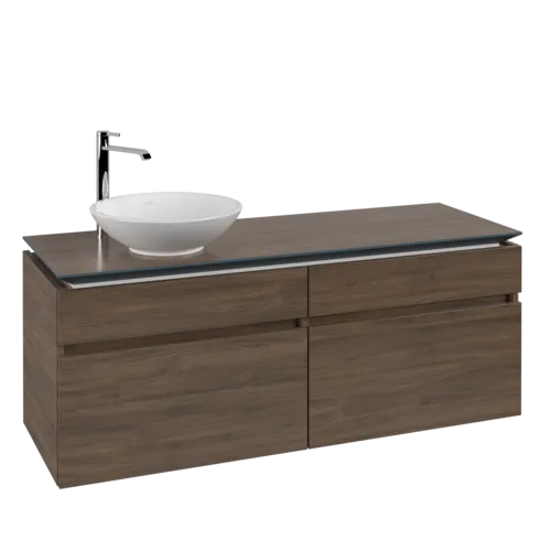 VILLEROY BOCH Legato toaletní skříňka, 4 výsuvy, 1400 x 550 x 500 mm, Arizona Oak / Arizona Oak #B58800VH
