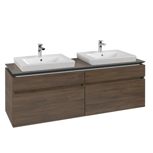VILLEROY BOCH Legato toaletní skříňka, 4 výsuvy, 1600 x 550 x 500 mm, Arizona Oak / Arizona Oak #B69300VH