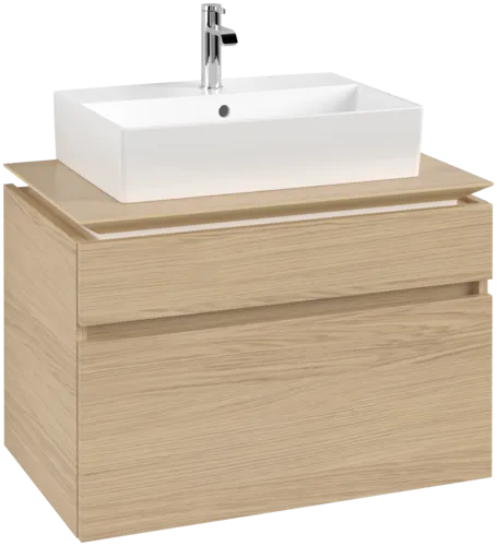 VILLEROY BOCH Legato toaletní skříňka, 2 výsuvy, 800 x 550 x 500 mm, severský dub / severský dub #B60200VJ