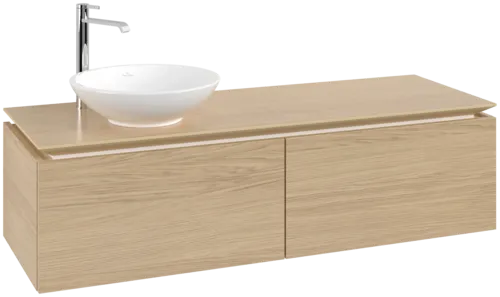 VILLEROY BOCH Legato toaletní skříňka, 2 výsuvy, 1400 x 380 x 500 mm, severský dub / severský dub #B58700VJ